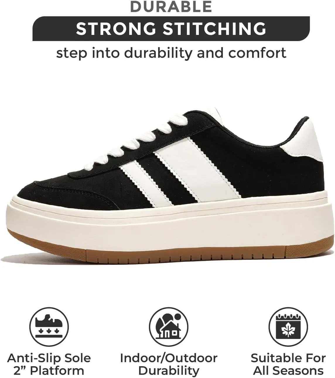 Project Cloud Sneakers for Women - Lightweight Women's Fashion Sneakers Memory Foam Insole Womens Sneakers - Non-Slip Platform Shoes for Women Footwear - Women's Fashion (Nita)