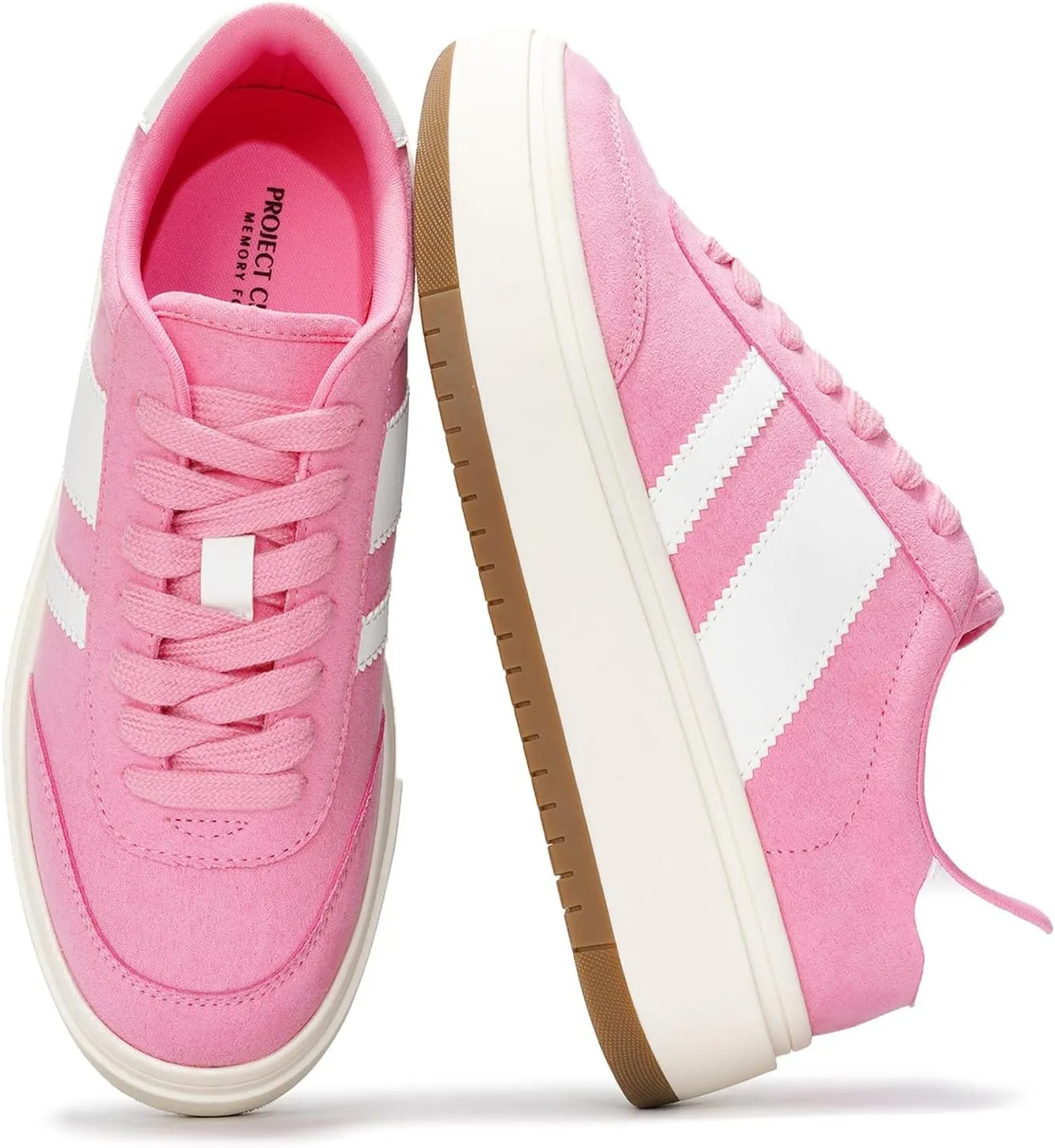 Project Cloud Sneakers for Women - Lightweight Women's Fashion Sneakers Memory Foam Insole Womens Sneakers - Non-Slip Platform Shoes for Women Footwear - Women's Fashion (Nita)