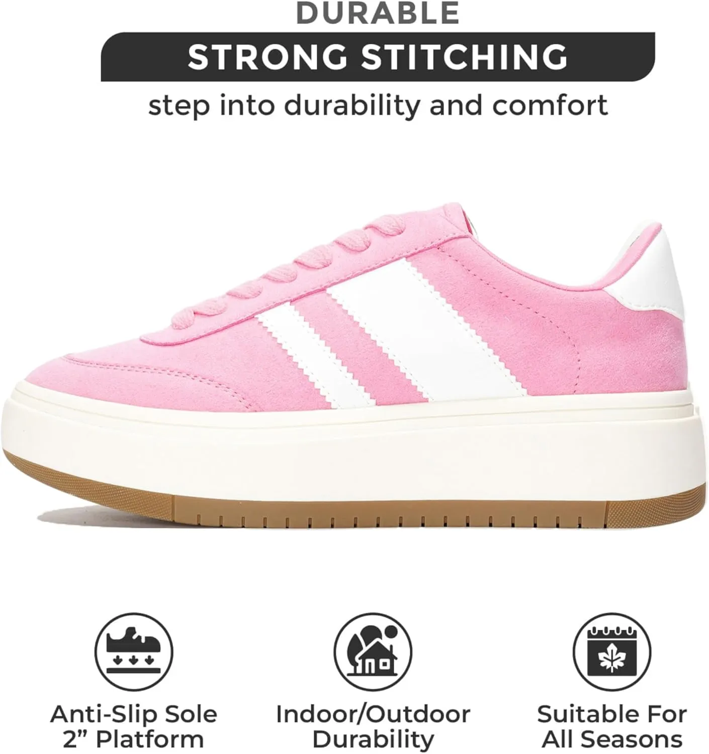 Project Cloud Sneakers for Women - Lightweight Women's Fashion Sneakers Memory Foam Insole Womens Sneakers - Non-Slip Platform Shoes for Women Footwear - Women's Fashion (Nita)