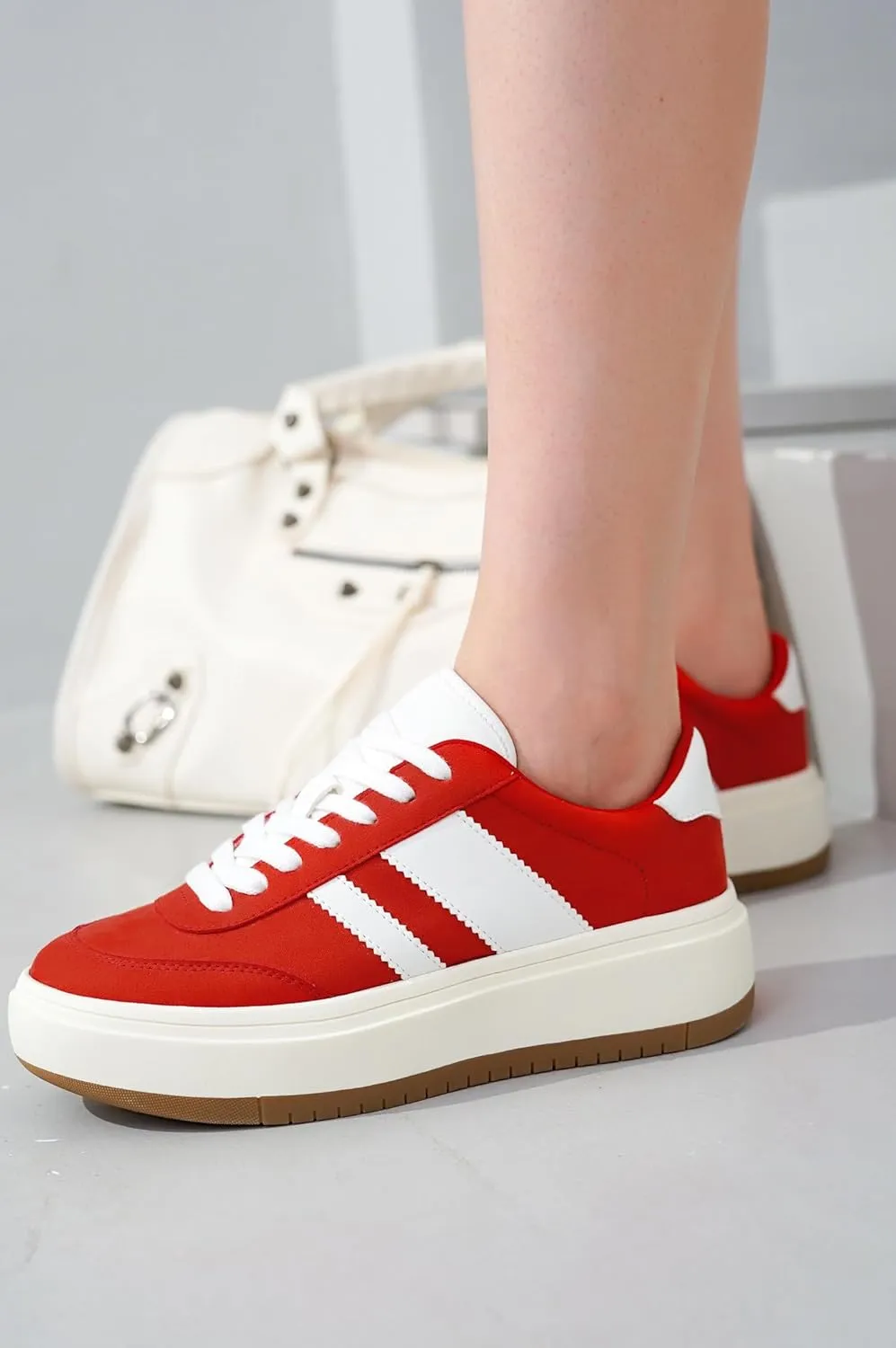 Project Cloud Sneakers for Women - Lightweight Women's Fashion Sneakers Memory Foam Insole Womens Sneakers - Non-Slip Platform Shoes for Women Footwear - Women's Fashion (Nita)