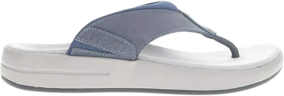 Propet Mens Easton Flip Flops Casual Sandals Casual - Blue