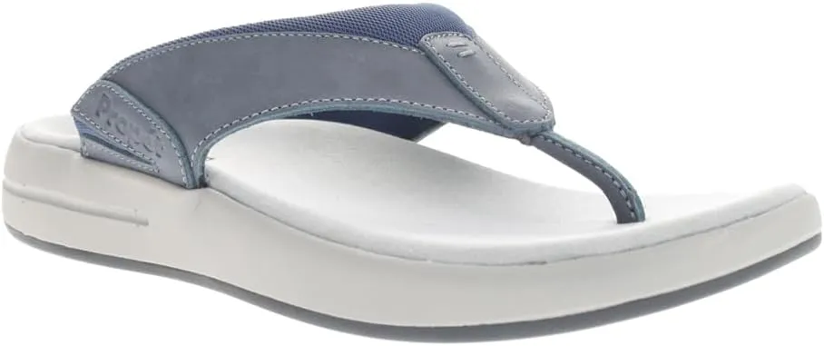 Propet Mens Easton Flip Flops Casual Sandals Casual - Blue