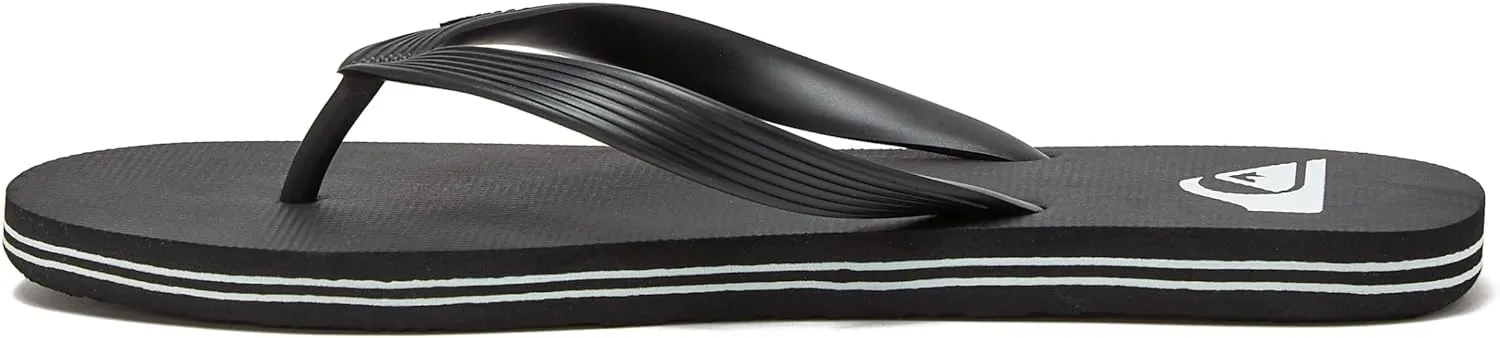 Quiksilver Molokai Flip Flops for Men, Athletic Mens Sandals, Size 6 to 16 Thong Mens Slides