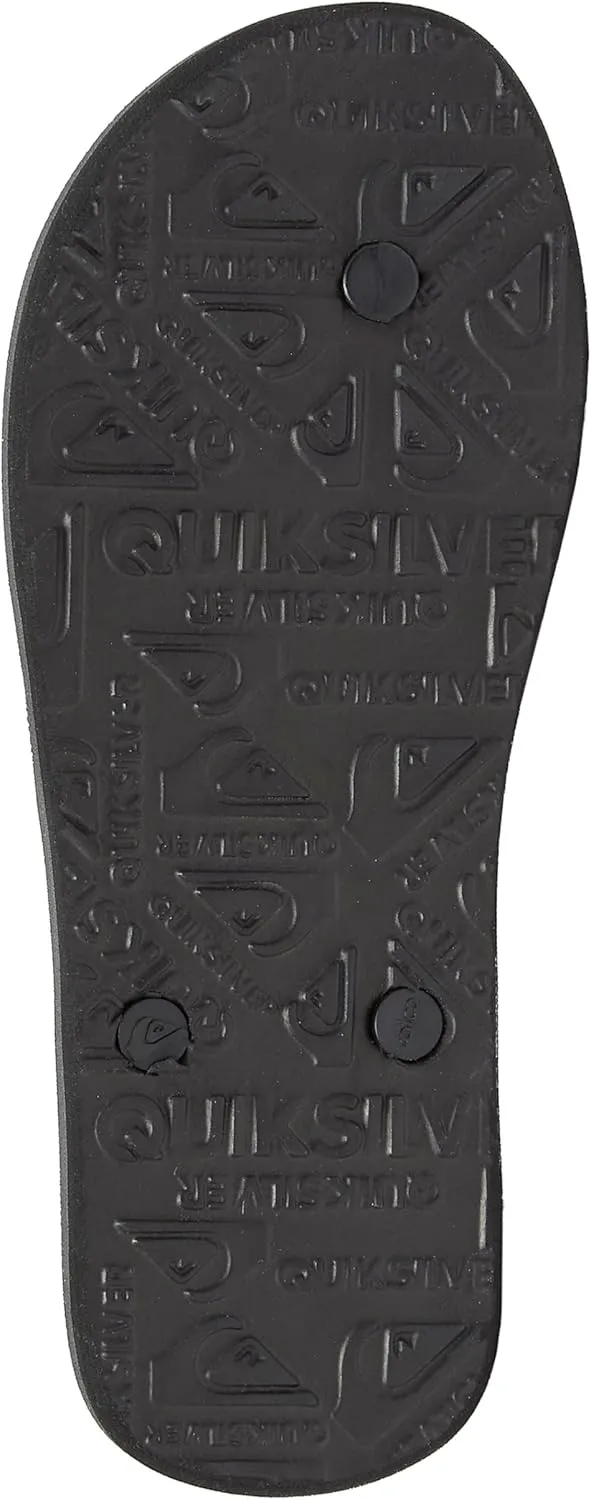 Quiksilver Molokai Flip Flops for Men, Athletic Mens Sandals, Size 6 to 16 Thong Mens Slides