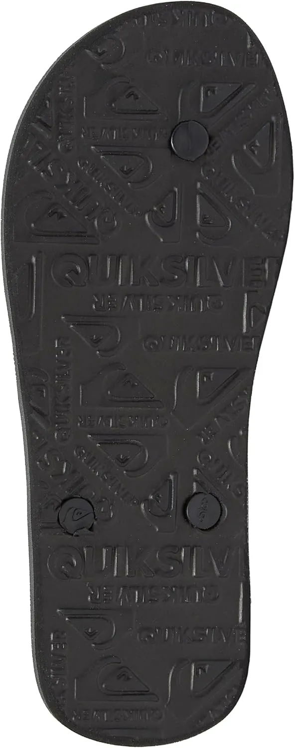 Quiksilver Molokai Flip Flops for Men, Athletic Mens Sandals, Size 6 to 16 Thong Mens Slides