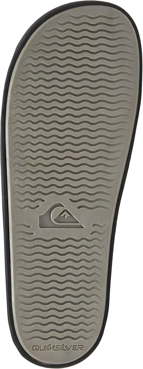 Quiksilver Slides for Men, Arch Support Athletic Mens Sandals, Size 6 to 16