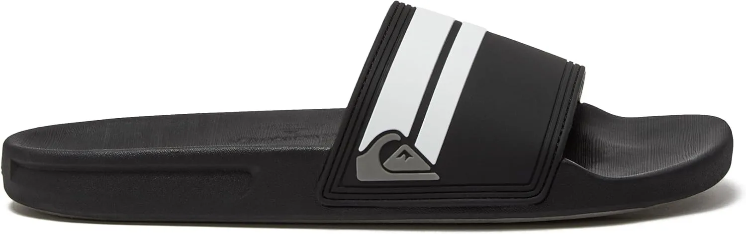 Quiksilver Slides for Men, Arch Support Athletic Mens Sandals, Size 6 to 16