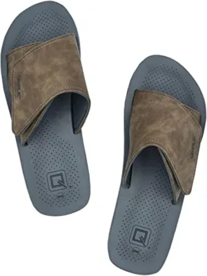 Qwave Slides for Men - Comfortable, Waterproof - 3 Color Options - Sandals Men - Shower Shoes Men Flip Flops