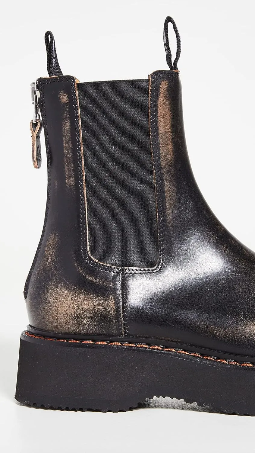 R13 Women's Single Stack Chelsea Boots