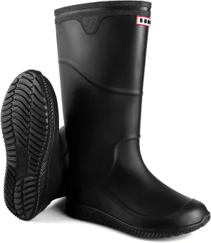 Rain Boots for Women，Waterproof Garden Rubber Boots, Non-slip Width Mid-Calf Comfort Short Boots, Ankle Rainboots Boots, Lightweight Platform Mud Boots Water Shoes for Outdoor Working Fishing