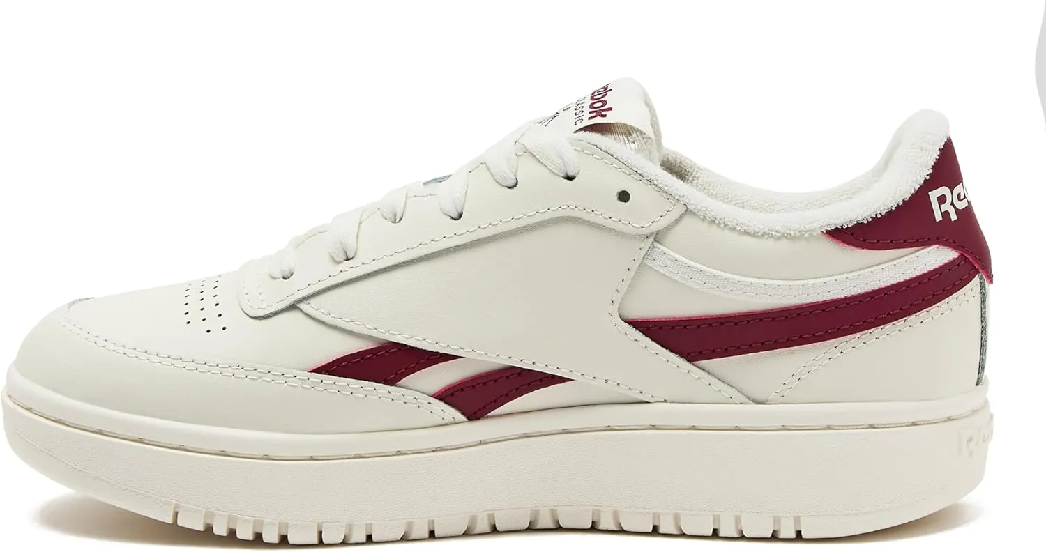 Reebok Club C Double Revenge Platform Tennis Shoes for Women, Fashion Womens Sneakers
