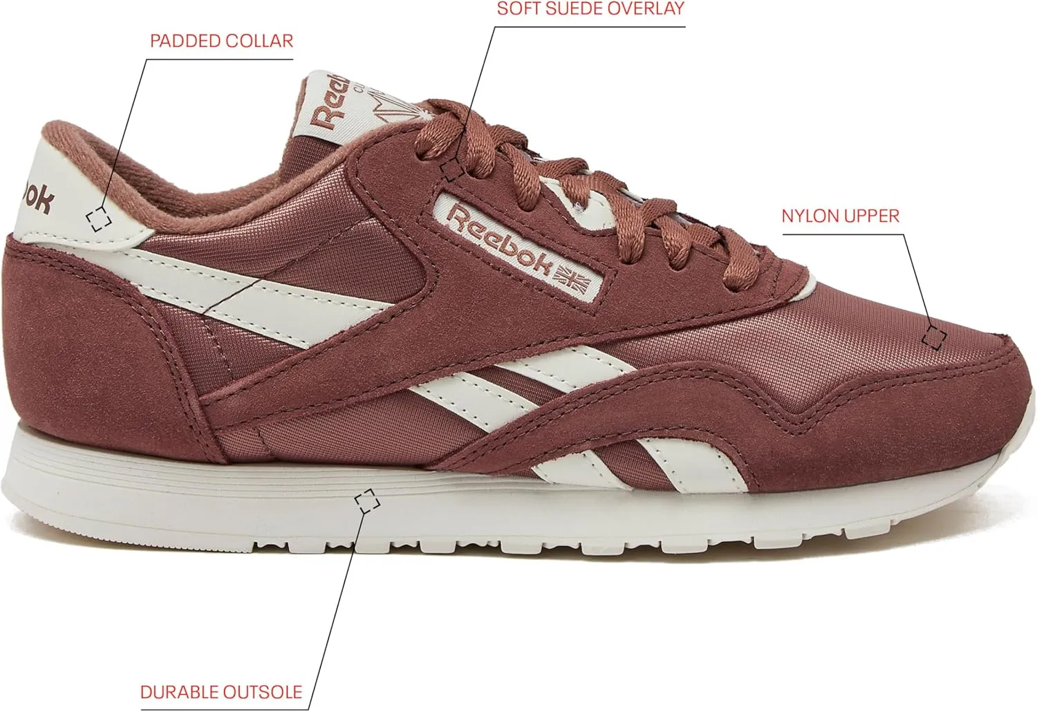Reebok Women's CL Nylon MH Fashion Sneaker