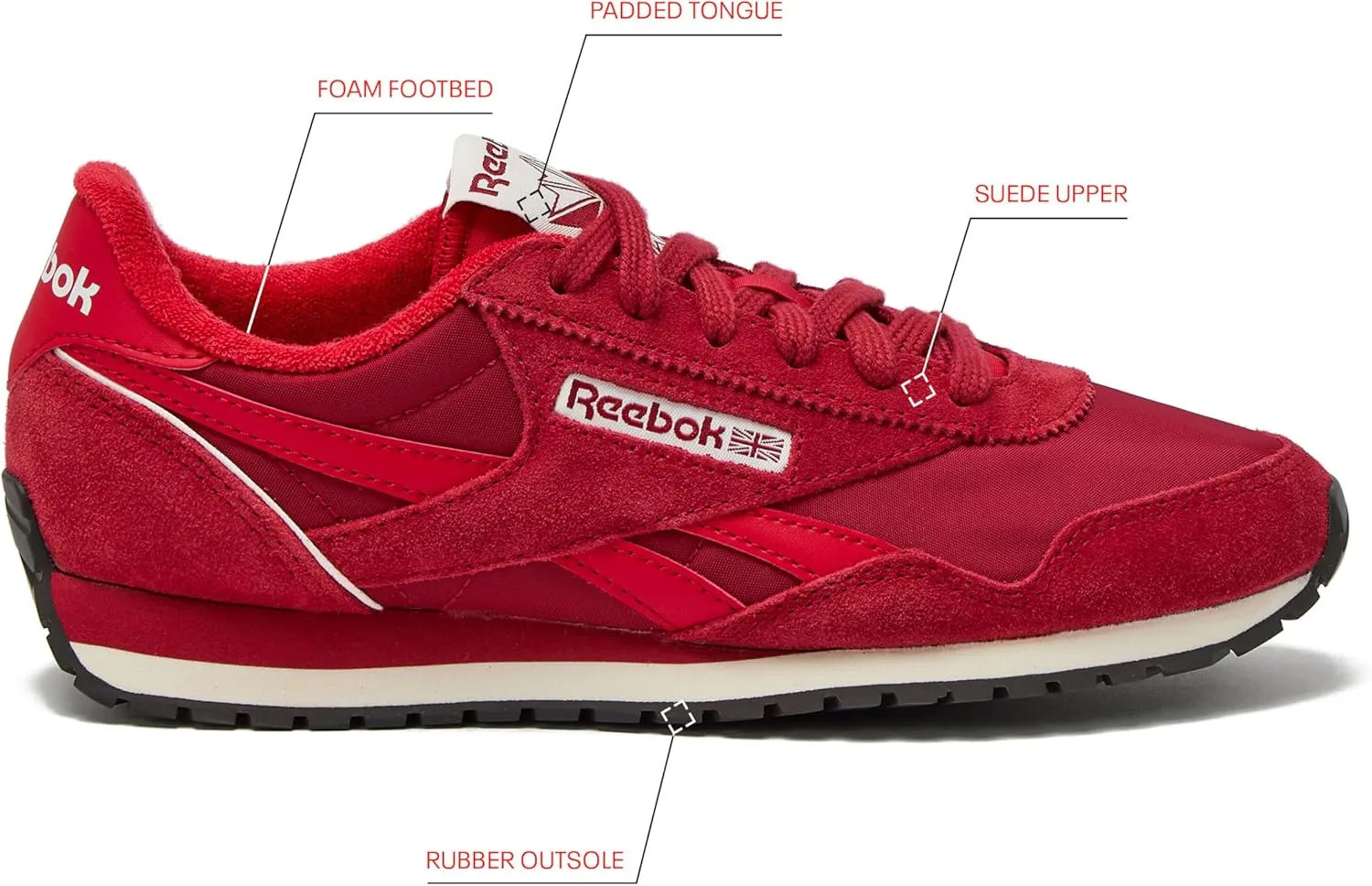 Reebok Women's Classic Az Legacy Sneakers, Casual Athletic Shoes