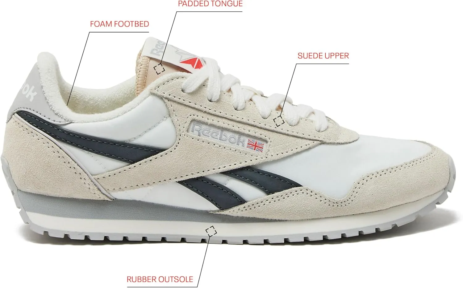 Reebok Women's Classic Az Legacy Sneakers, Casual Athletic Shoes