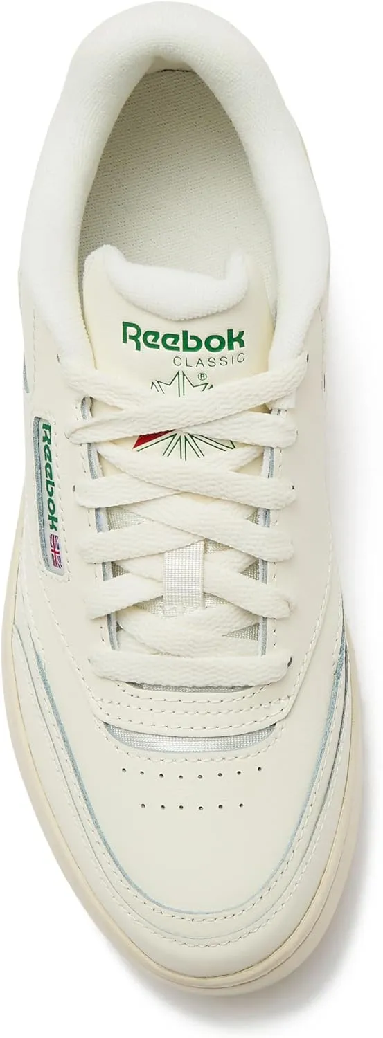 Reebok Womens Club C Extra Platform Sneakers