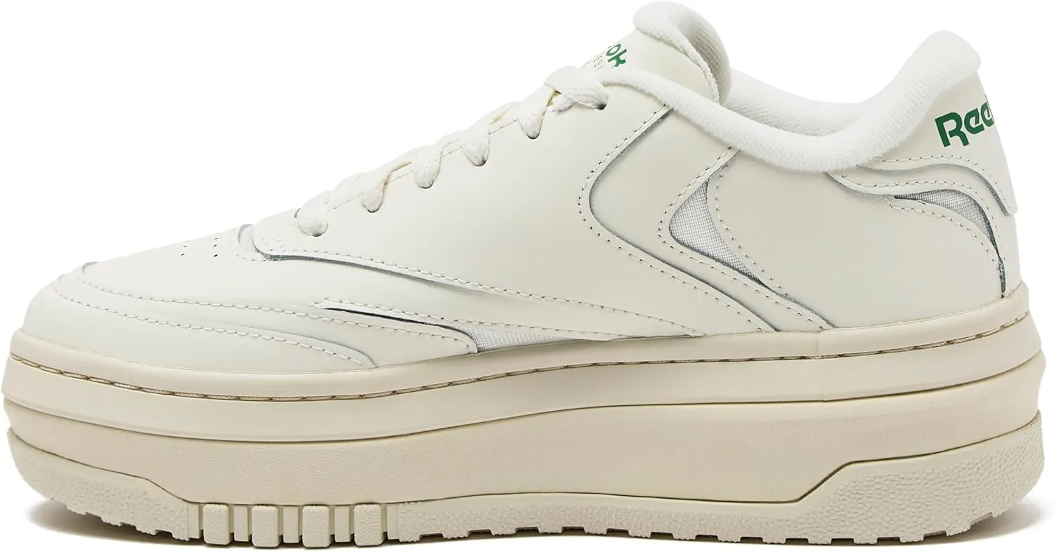 Reebok Womens Club C Extra Platform Sneakers