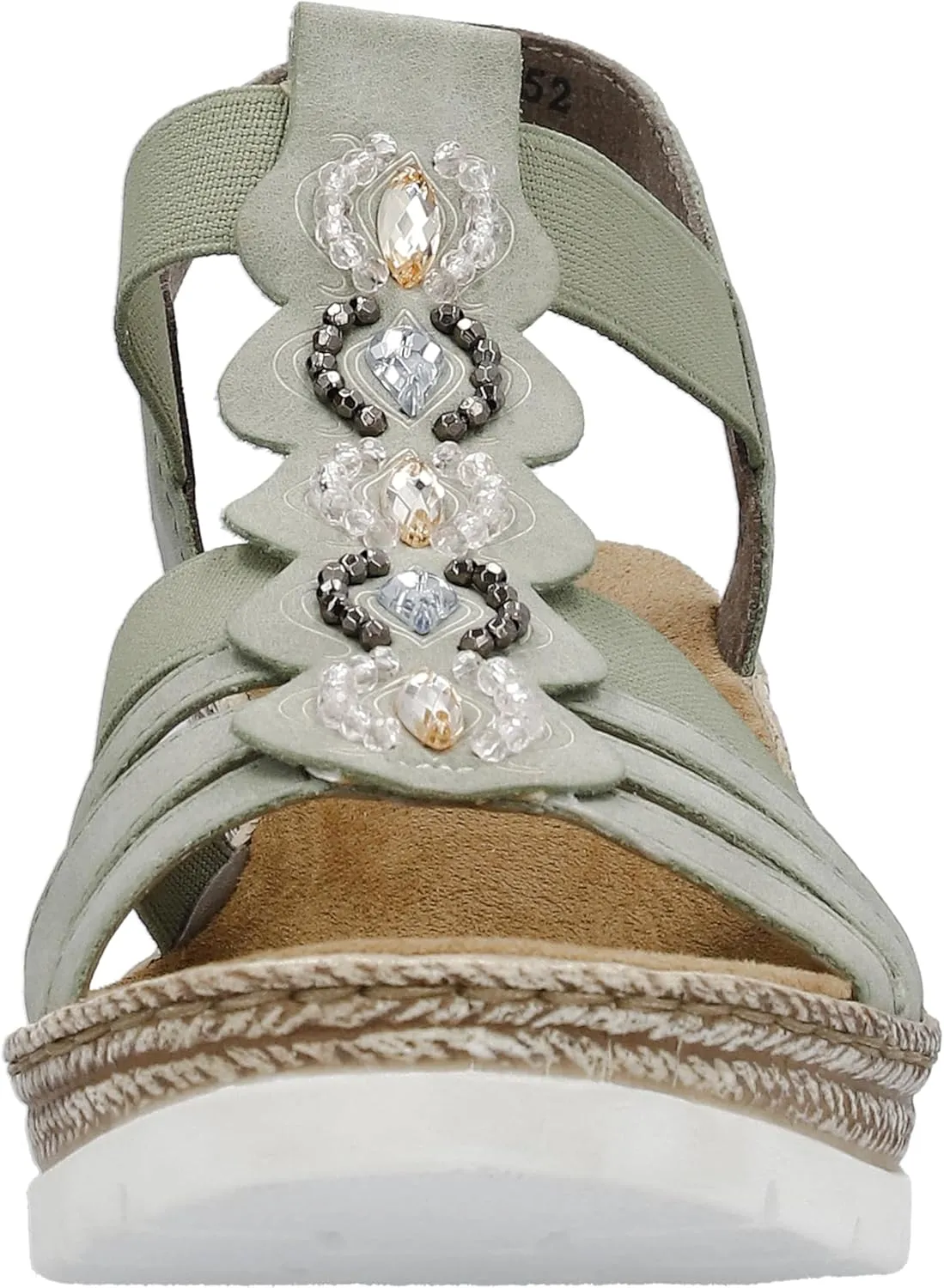 Rieker Women's 619b2-31 Closed Toe Sandals
