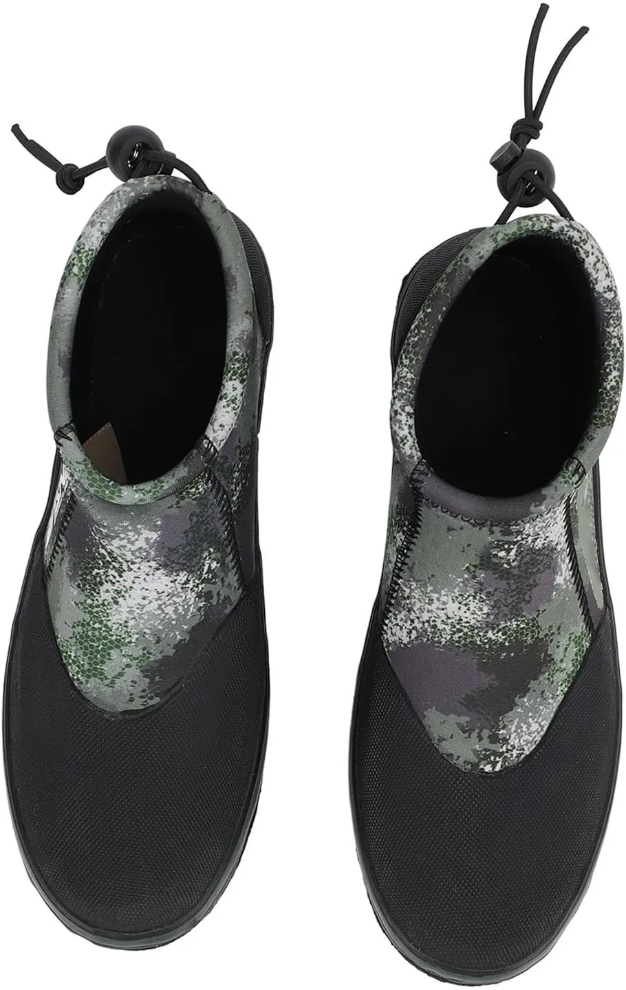 Rock Fishing Shoes Prevent Slip Felt Sole Professional Neoprene Fishing Boots with Steel Nails for Men Women OD Green