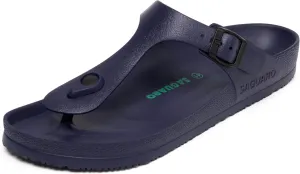 SAGUARO Men's Women's Comfort Double Buckle Sandals Lightweight Adjustable EVA Sandals with Rubble Sole