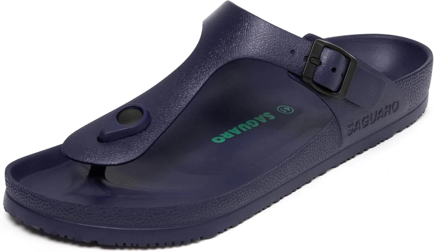 SAGUARO Men's Women's Comfort Double Buckle Sandals Lightweight Adjustable EVA Sandals with Rubble Sole