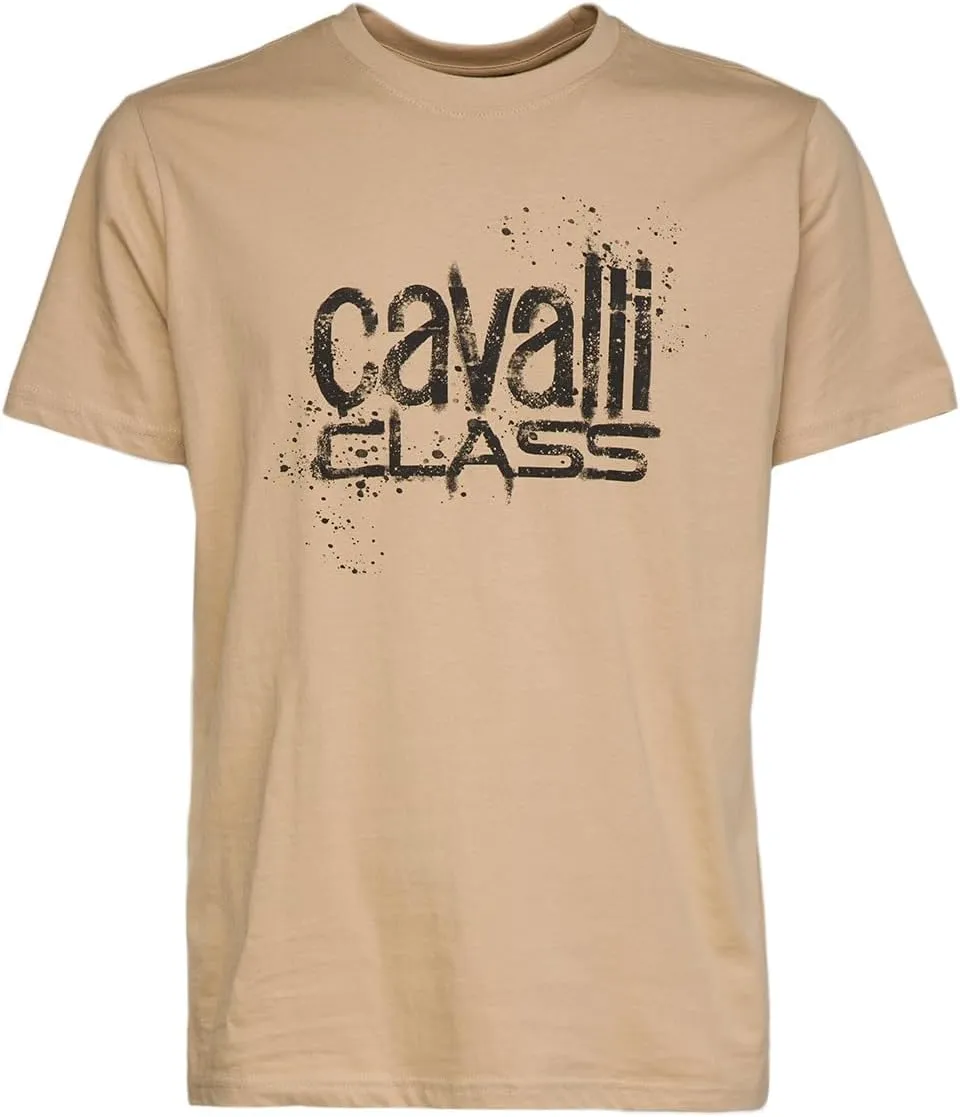 Sand Spray Print Signature Fashion T-Shirt - for Mens