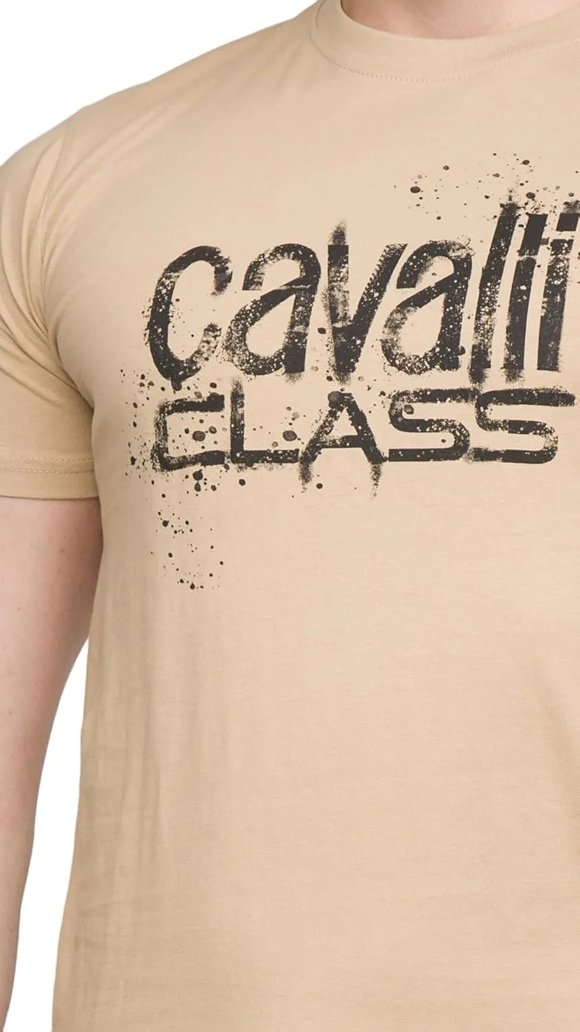 Sand Spray Print Signature Fashion T-Shirt - for Mens