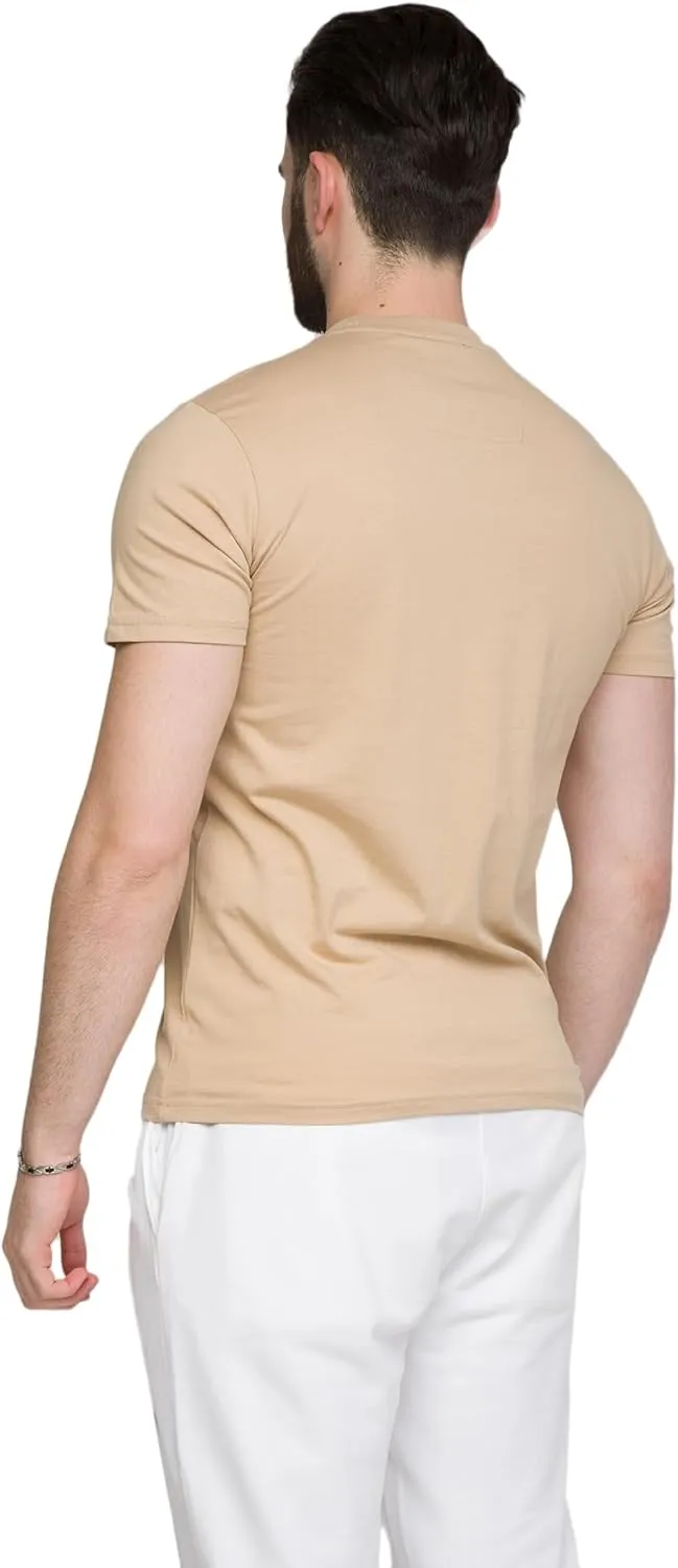 Sand Spray Print Signature Fashion T-Shirt - for Mens