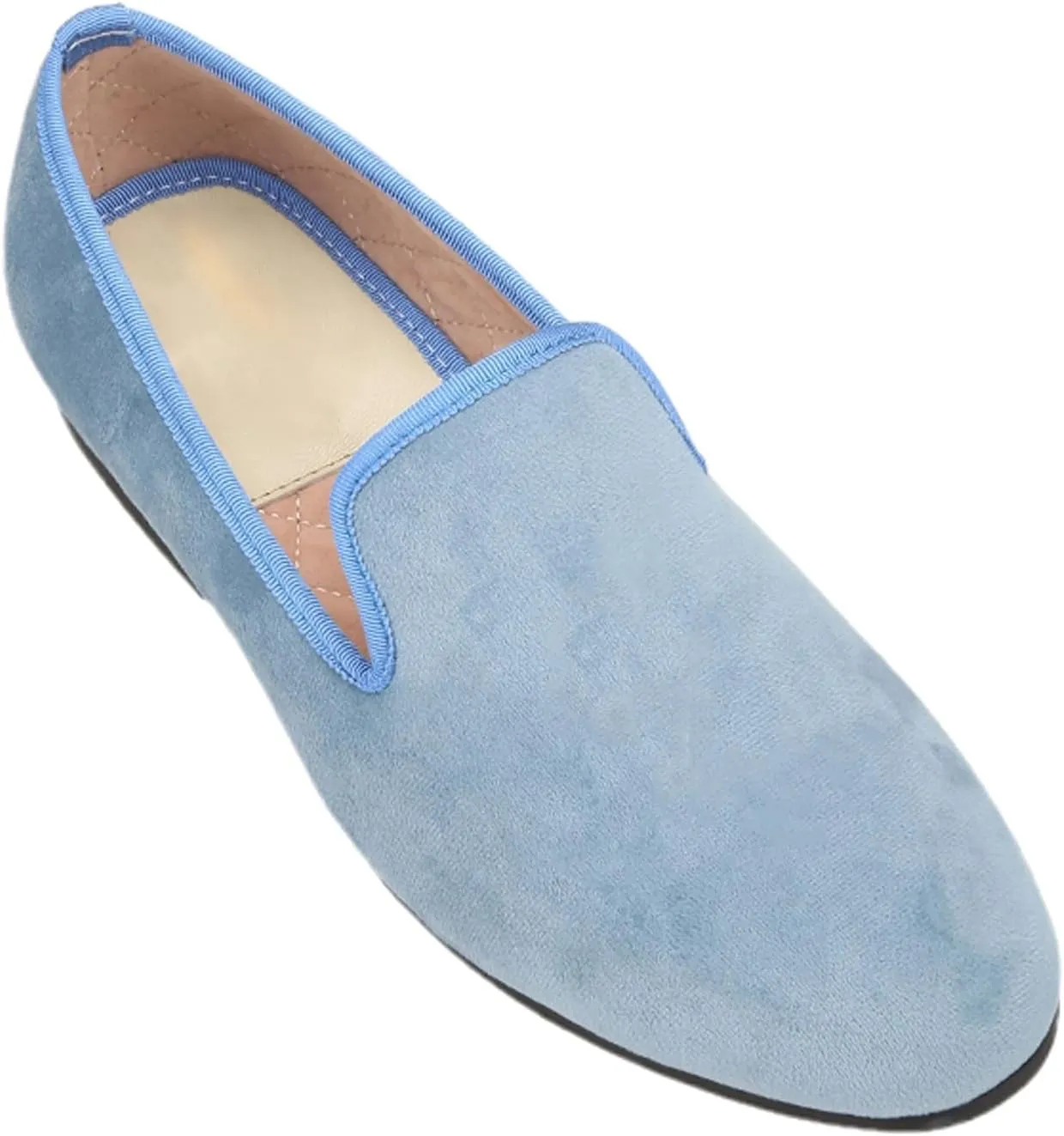 Santimon Men's Loafers Prom Wedding Dress Velvet Slip On Penny Loafers Fashion Tuxedo Casual Business Luxury Shoes Smoking Party Disco Moccasins for Men Boy