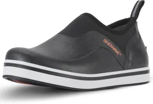 Showave Women's Deck Shoes Waterproof Rain Shoes Breathable Non-slip Rubber Rain Boots Low Cut Design for Outdoor Fishing Gardening Walking