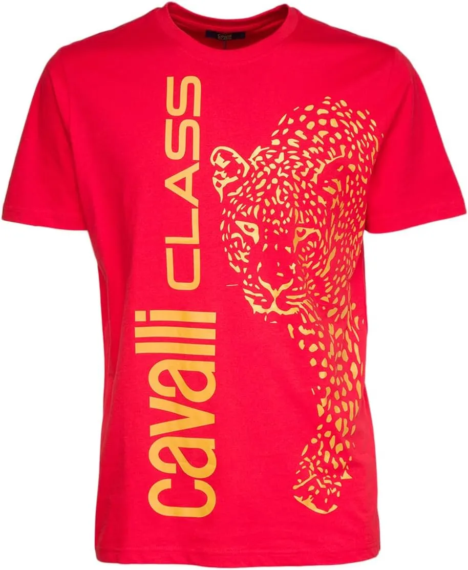 Signature Leopard Print Fashion T-Shirt- for Mens