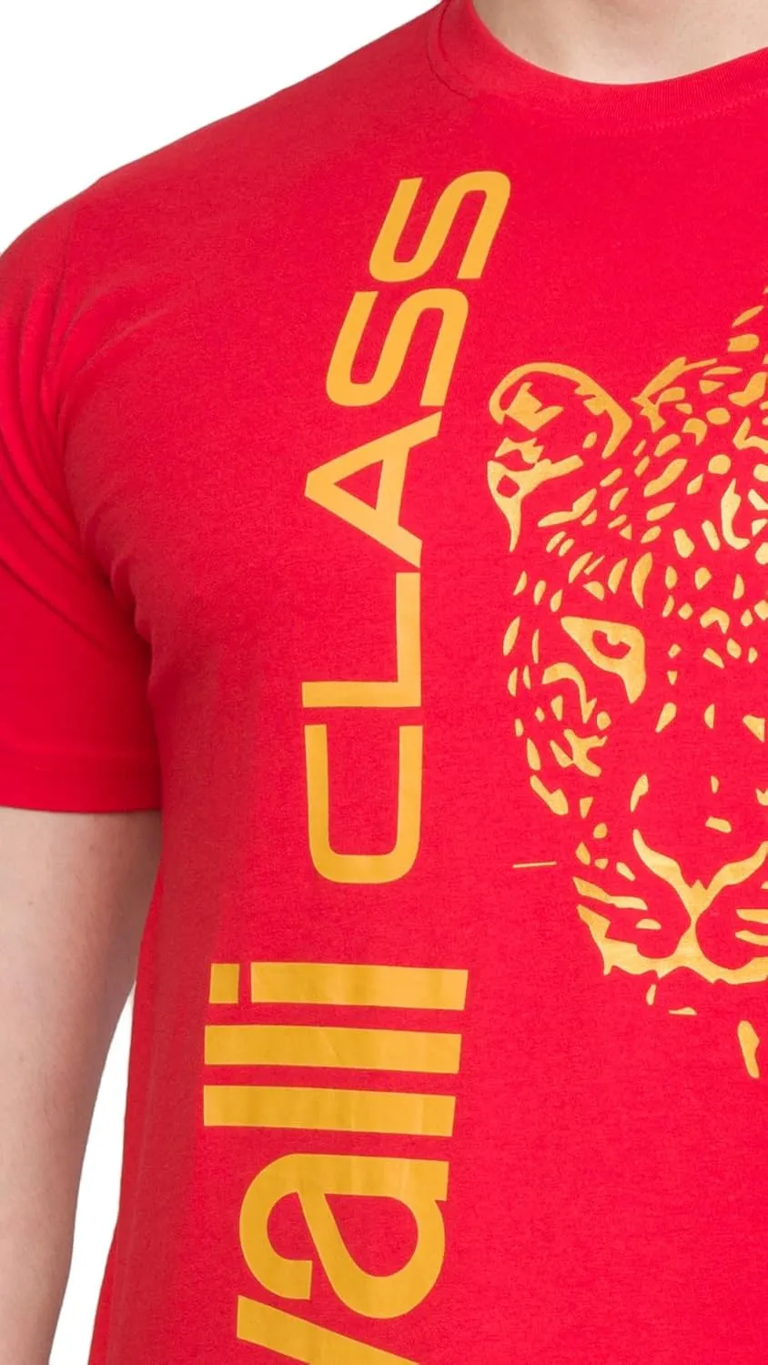 Signature Leopard Print Fashion T-Shirt- for Mens
