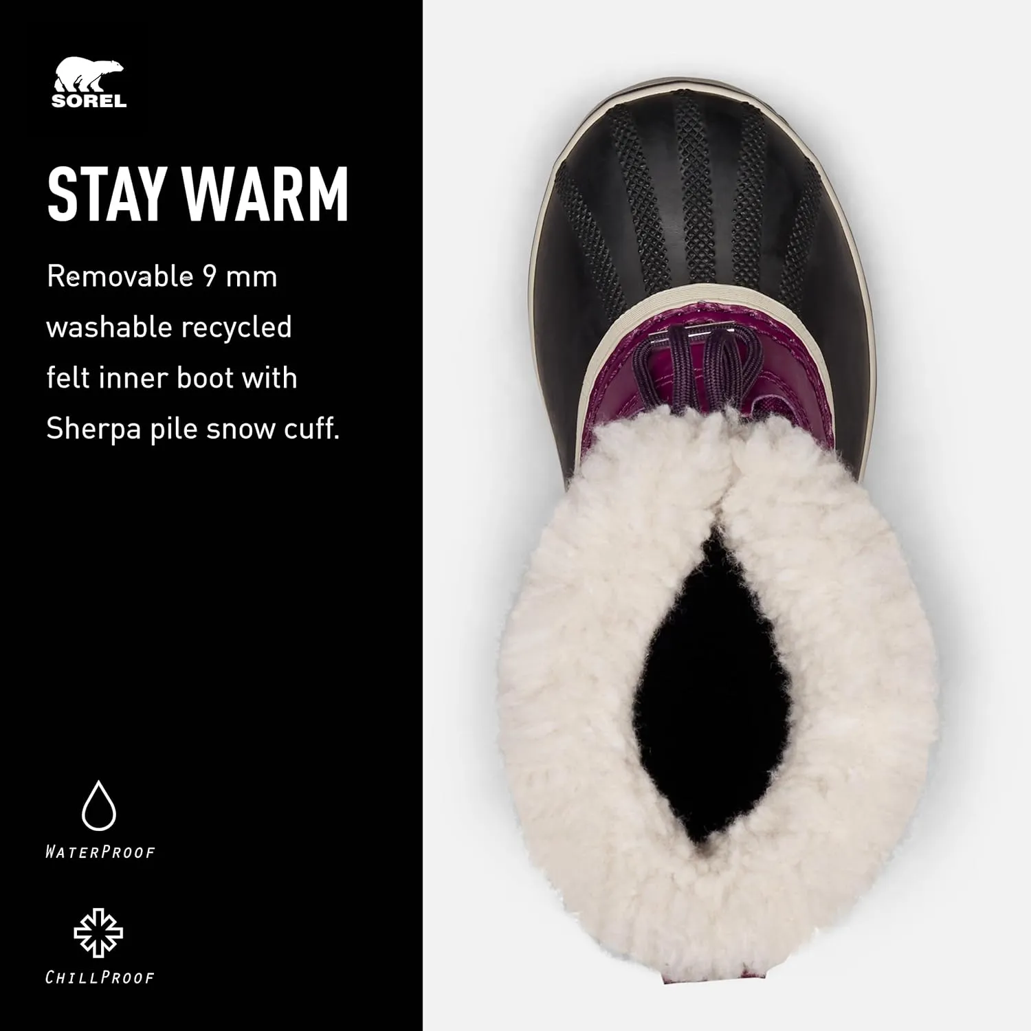 Sorel Kids Yoot Pac Nylon Snow Boots