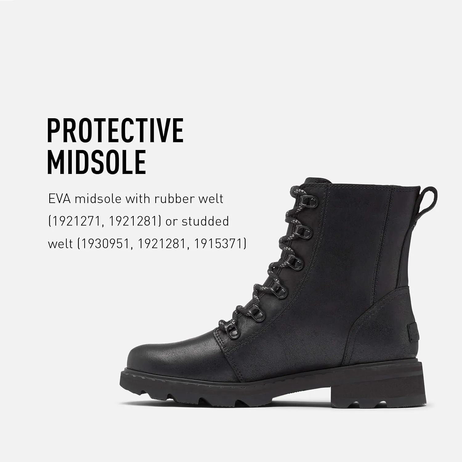 Sorel Women's Lennox Lace Rain Boot — Waterproof Leather Boots