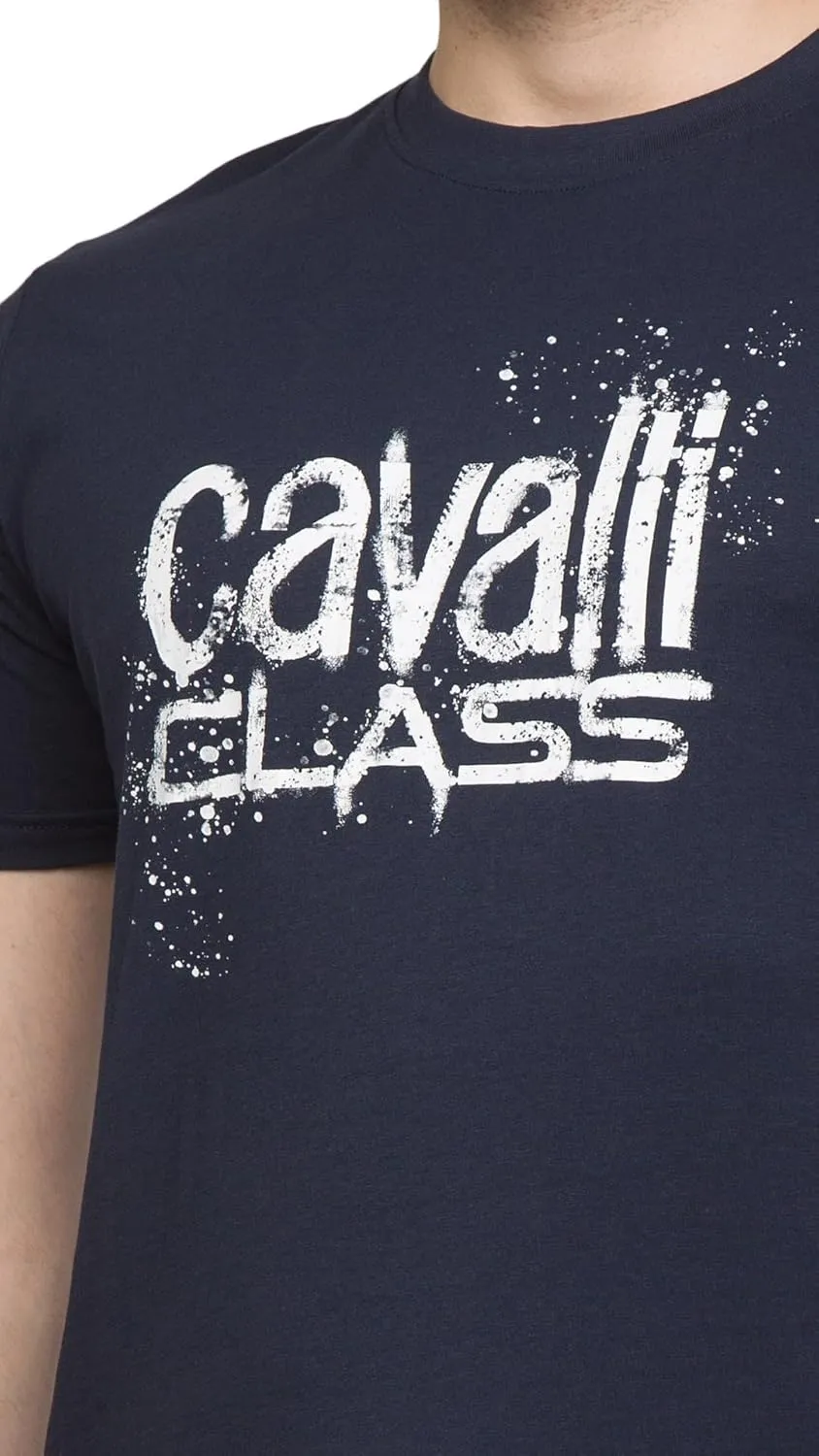 Spray Print Signature Fashion T-Shirt - for Mens