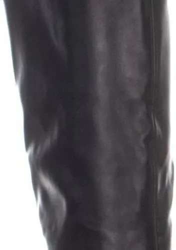 Style & Co. Womens Kindell Faux Leather Round Toe Riding Boots