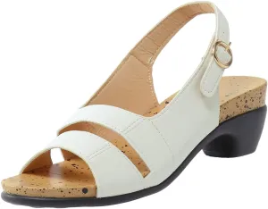 Summer High Heel Sandals Vintage Classic Breathable Lightweight Waterproof Sandal Comfortable Open Toe Non-slip Chunky Heel With Buckle Shoes Wedding Vocation Walking Outdoor Party Shoes