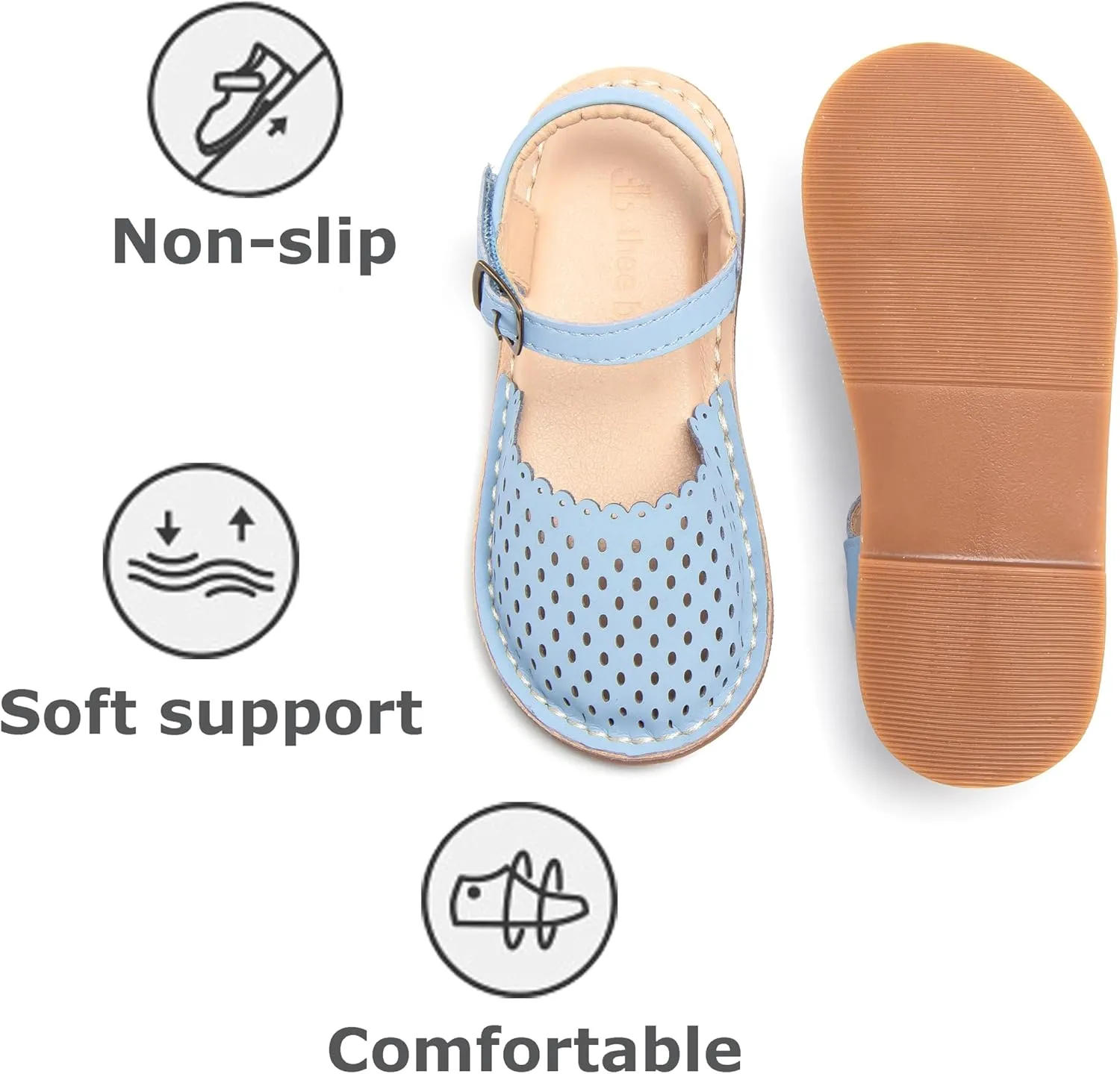 THEE BRON Girls Comfort Sandals Kids Shoes Sandals Filles Sandales