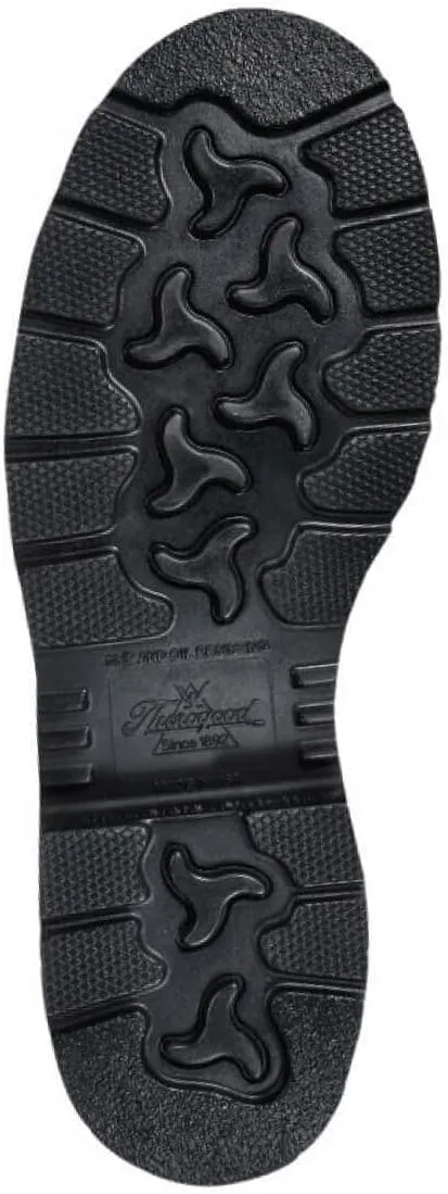 Thorogood 1957 Flyway 6” Waterproof Moc Toe Hunting Boots for Men - Premium Full-Grain Leather with Slip-Resistant Heel Outsole and Shock-Absorbing Footbed