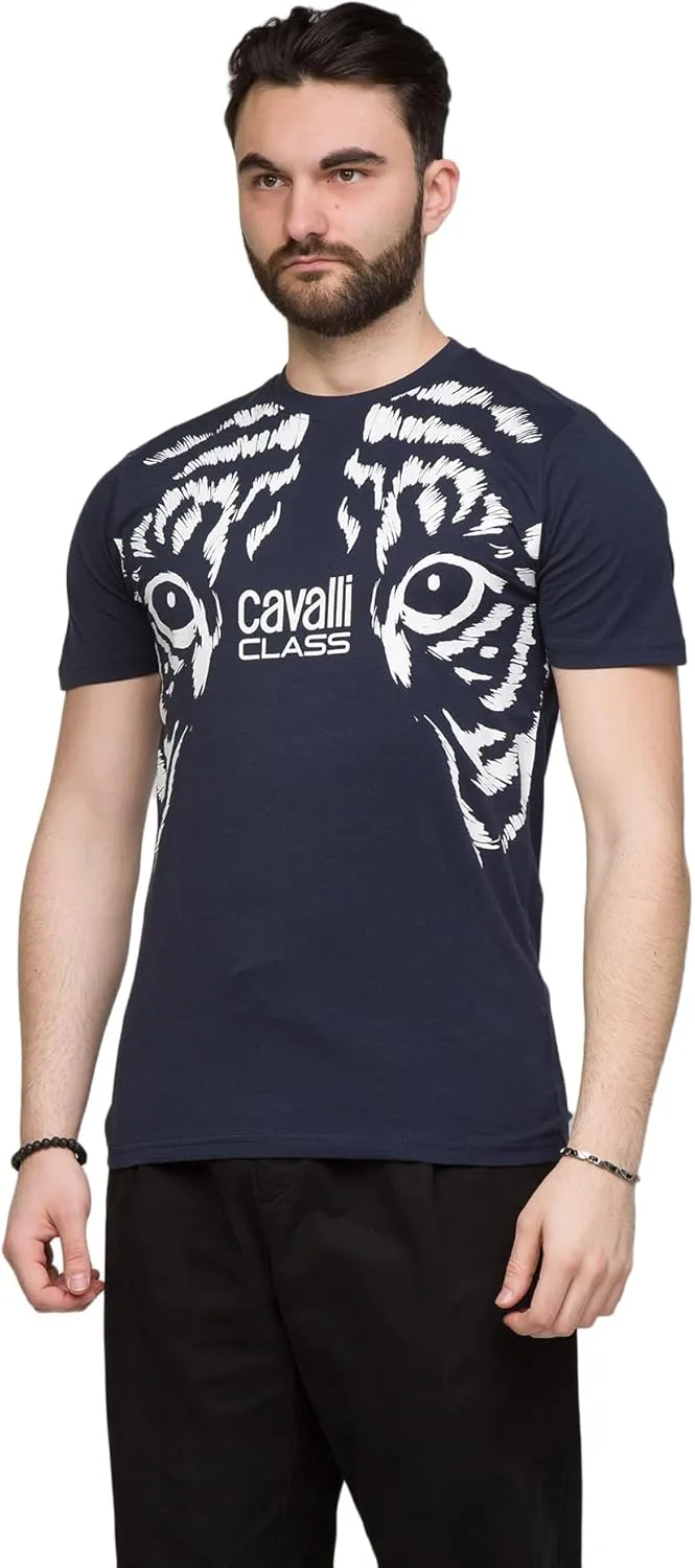 Tiger Eyes Print Fashion T-Shirt- for Mens