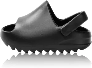Toddler Little Kids Slides Sandals, Kid Summer Slip On Slides Sandals,Slippers with Strap Anti-slip Water Shoes，Indoor Outdoor Lightweight Slippers Sandals for Boys and Girls