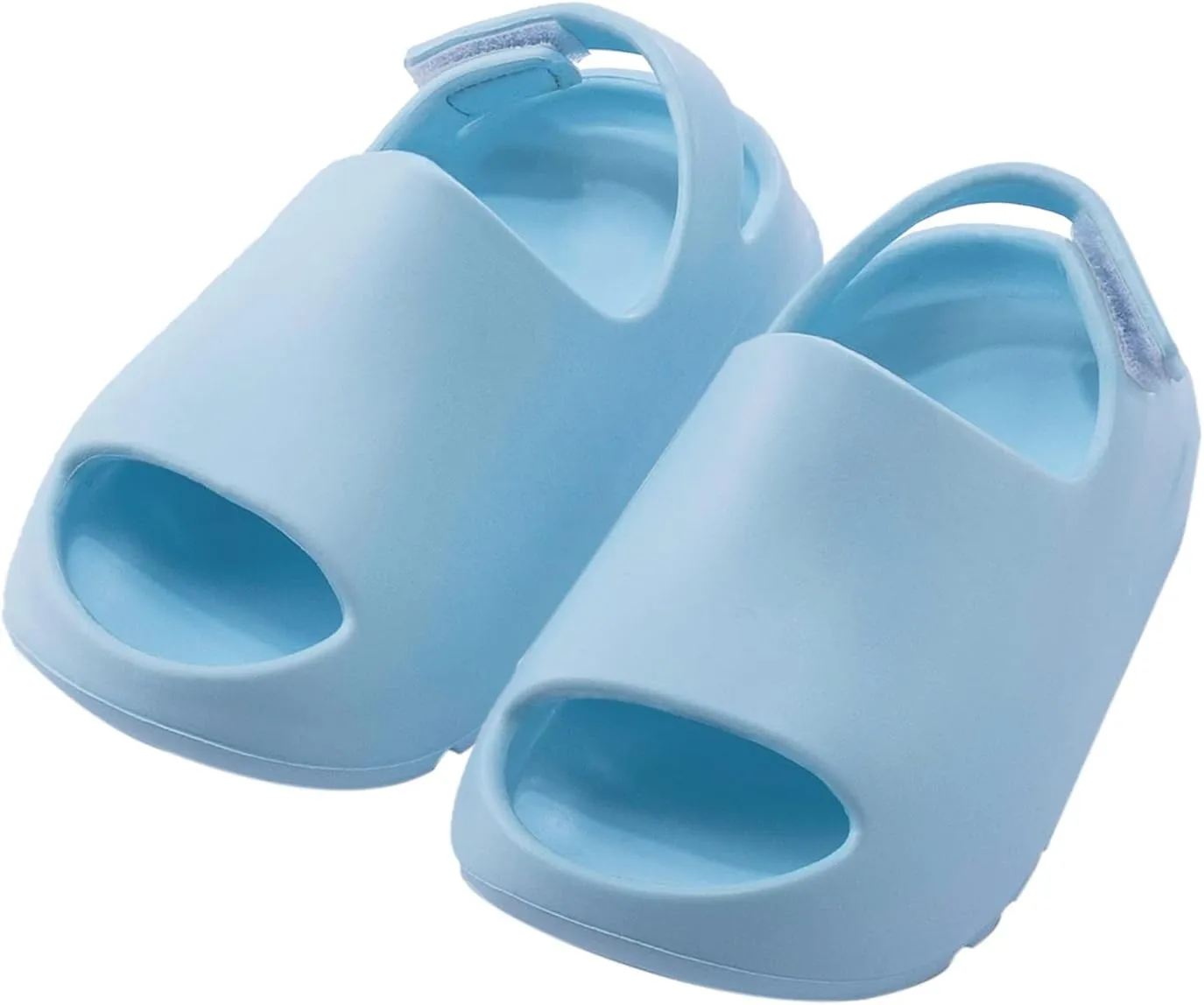 Toddler Little Kids Slides Sandals, Kids Summer Non-slip Open Toe Slides Sandals,Beach Pool Anti-slip Water Shoes,Indoor Outdoor Lightweight Slippers for Boys and Girls