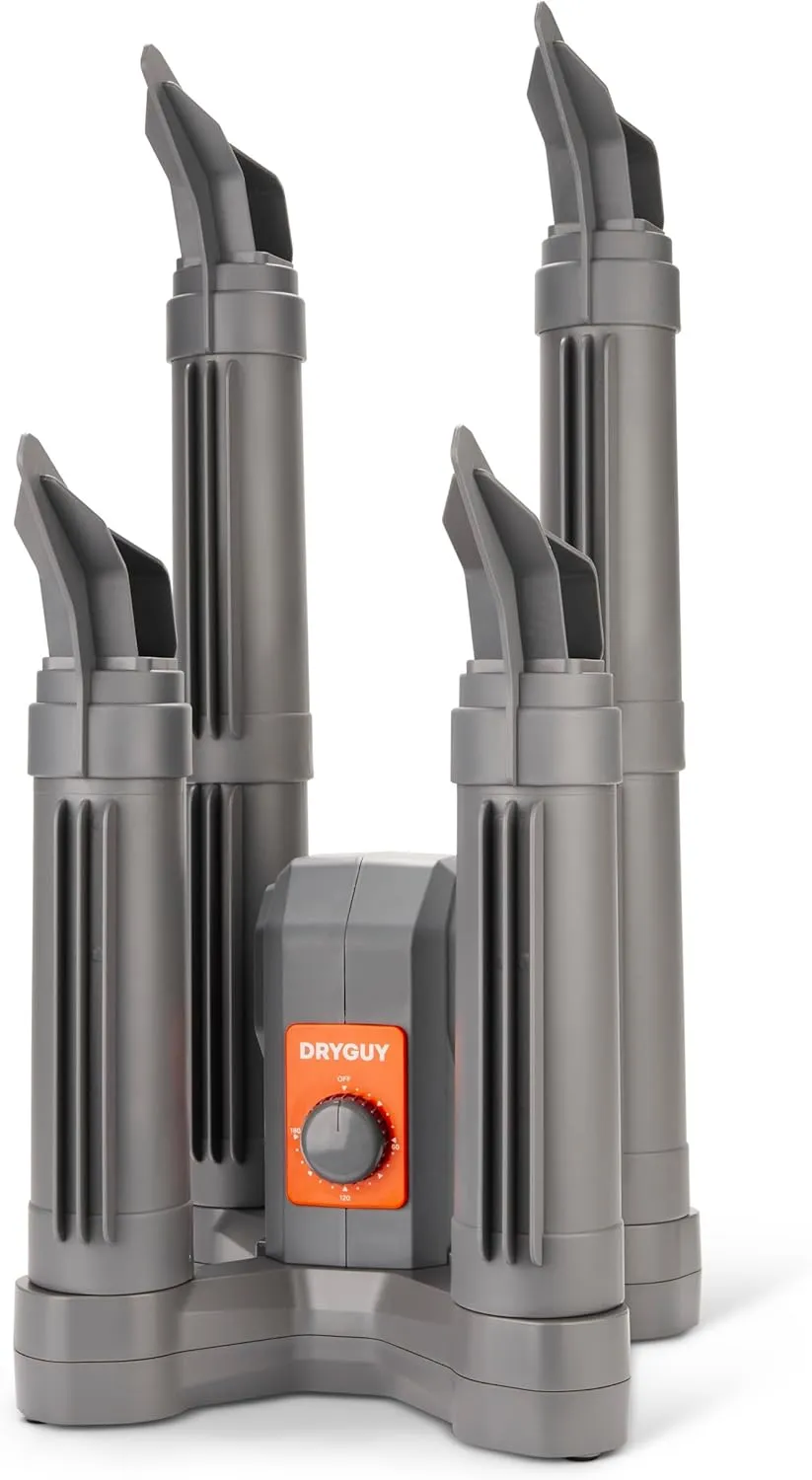 Two-Pair Boot Dryer, Fast Convection & Forced Air Drying for Boots, Quiet, Compact Design, Odor Control with Optional Scent Pods, Dries 2 Pairs of Boots Simultaneously, Home or Garage Use