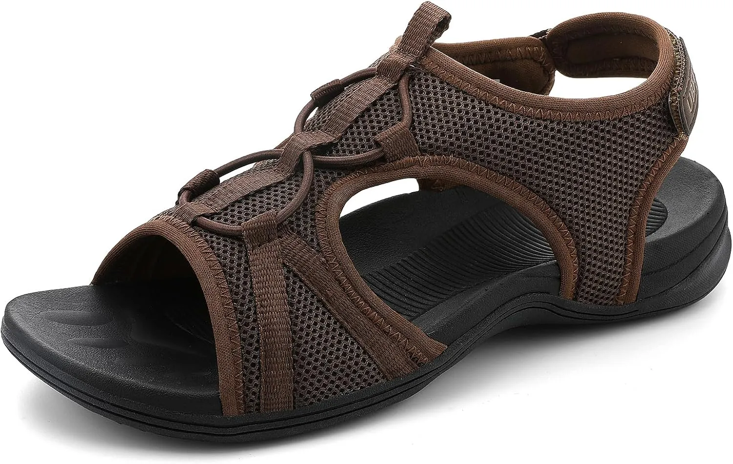 UBFEN Womens Hiking Sandals Comfortable Walking Sandals Summer Sport Breathable Arch Support