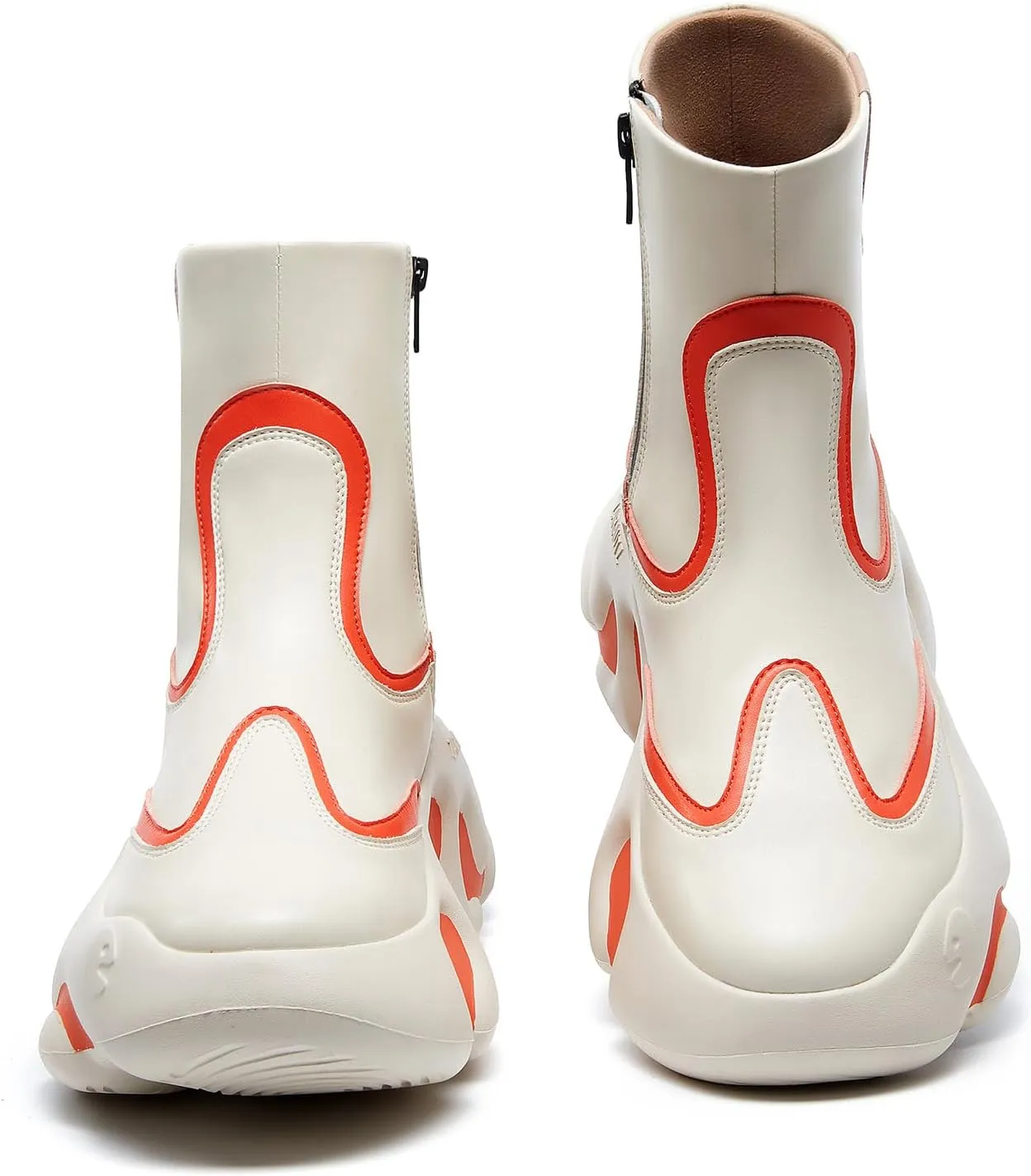 UIN Women's Boots Platform Chunky Fashion Walking Shoes Zarautz