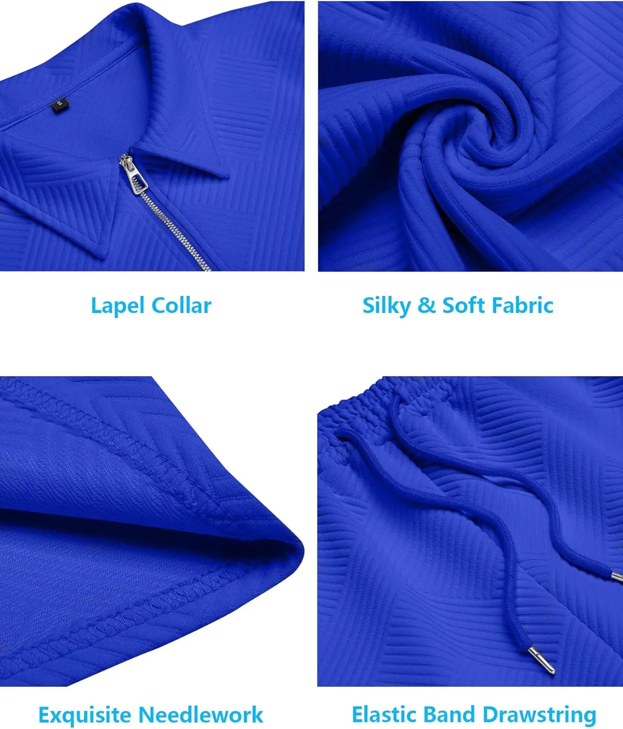 URRU Men's Polo Shirt and Shorts Set Summer Outfits Fashion Casual Short Sleeve Polo Suit for Men 2 Piece Short Set