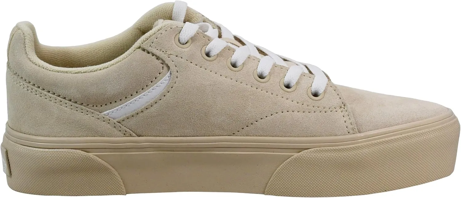 Vans Women’s Canvas Seldan Low Cut Design Platform Sneaker