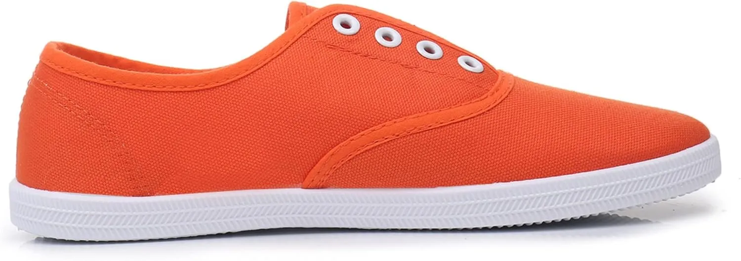 VenusCelia Women's Blaze Canvas Slip-On Sneaker