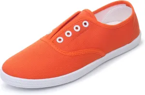 VenusCelia Women's Blaze Canvas Slip-On Sneaker