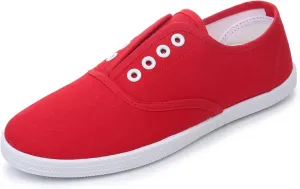 VenusCelia Women's Blaze Canvas Slip-On Sneaker