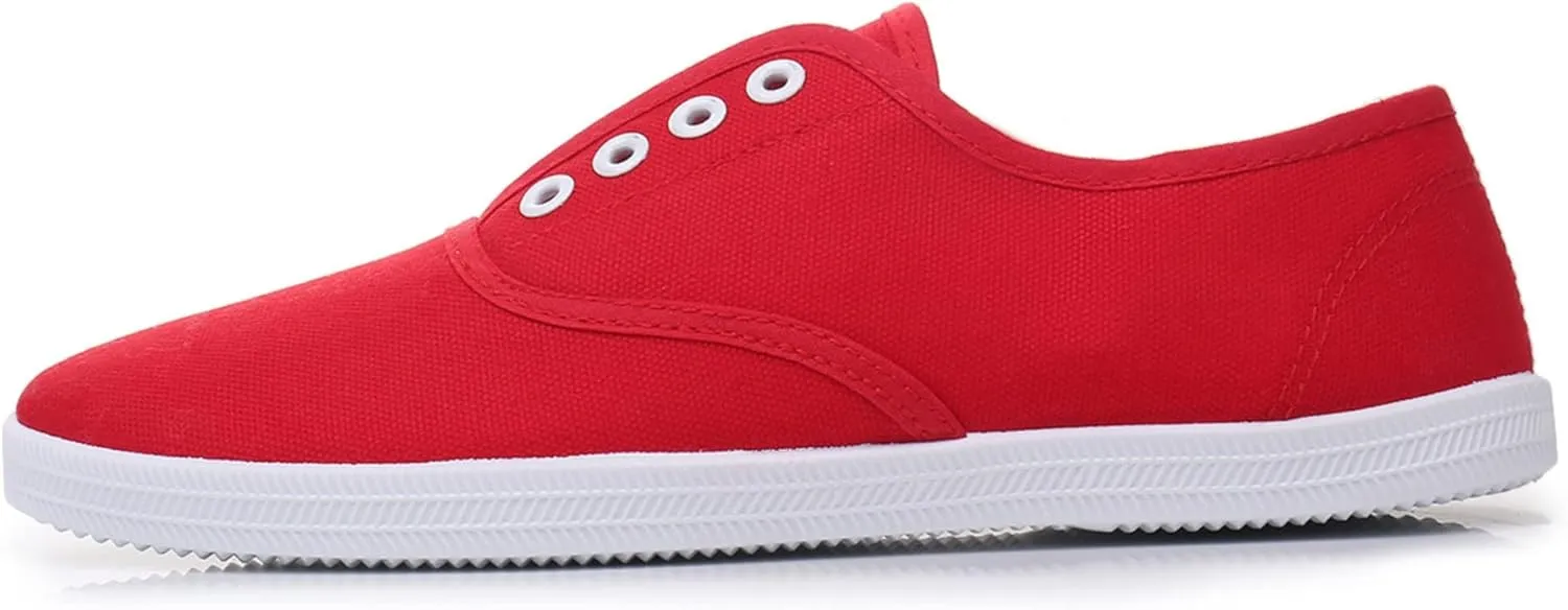 VenusCelia Women's Blaze Canvas Slip-On Sneaker